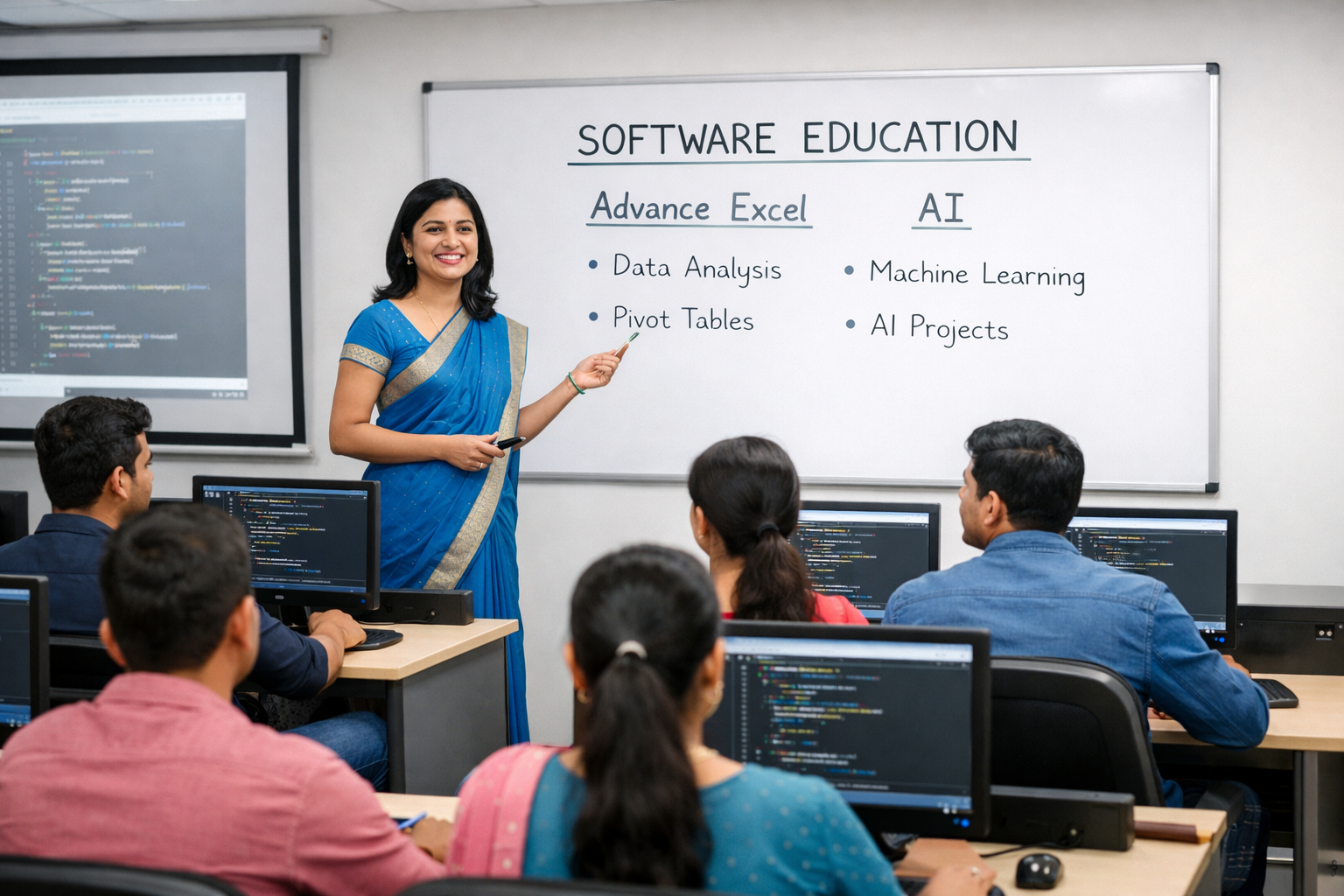 Combo Course (CCC + Advance Excel ) Duration 80 Hours (Free Basic English or Advance English + AI)