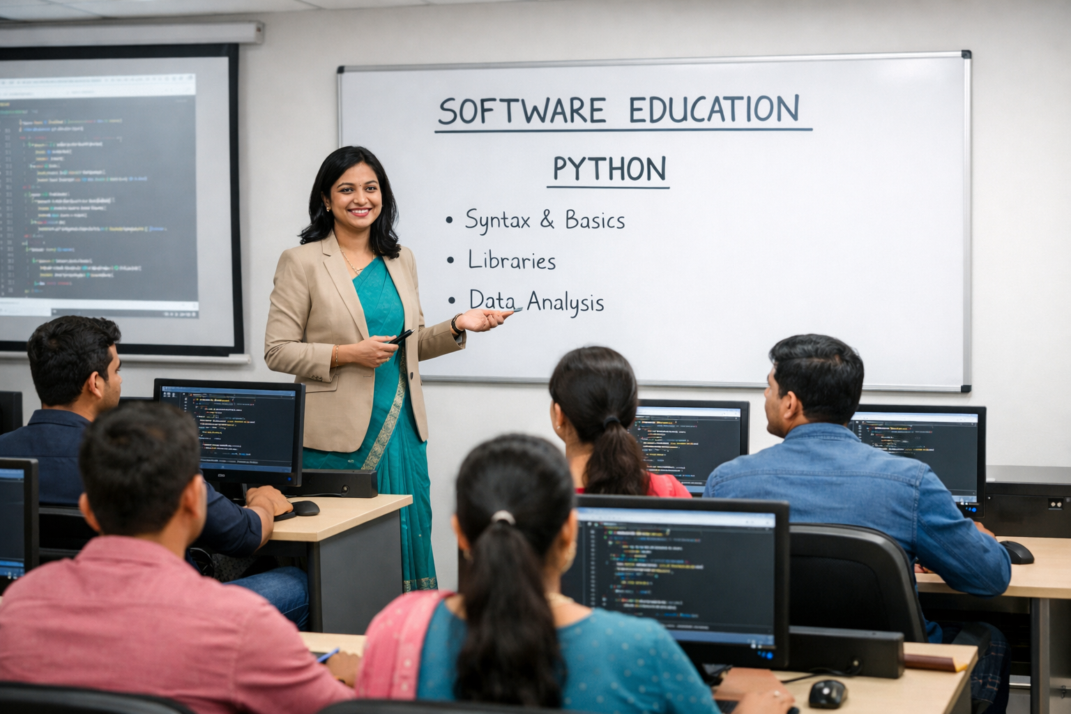 Combo Course (CCC + Python) Duration 80 Hours (Free Basic English or Advance English + Game Development)